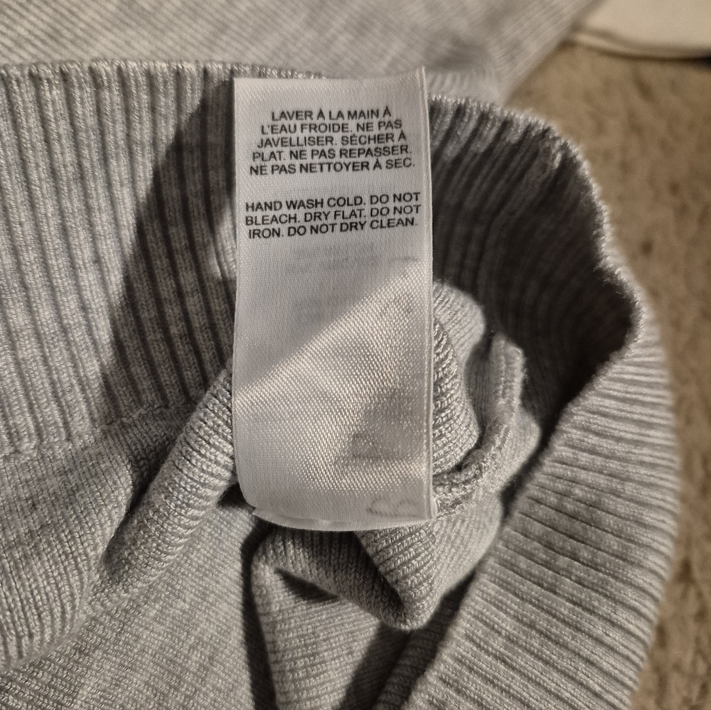Garage Boxy Cropped Polo Sweater S Like New - Picture 12 of 13